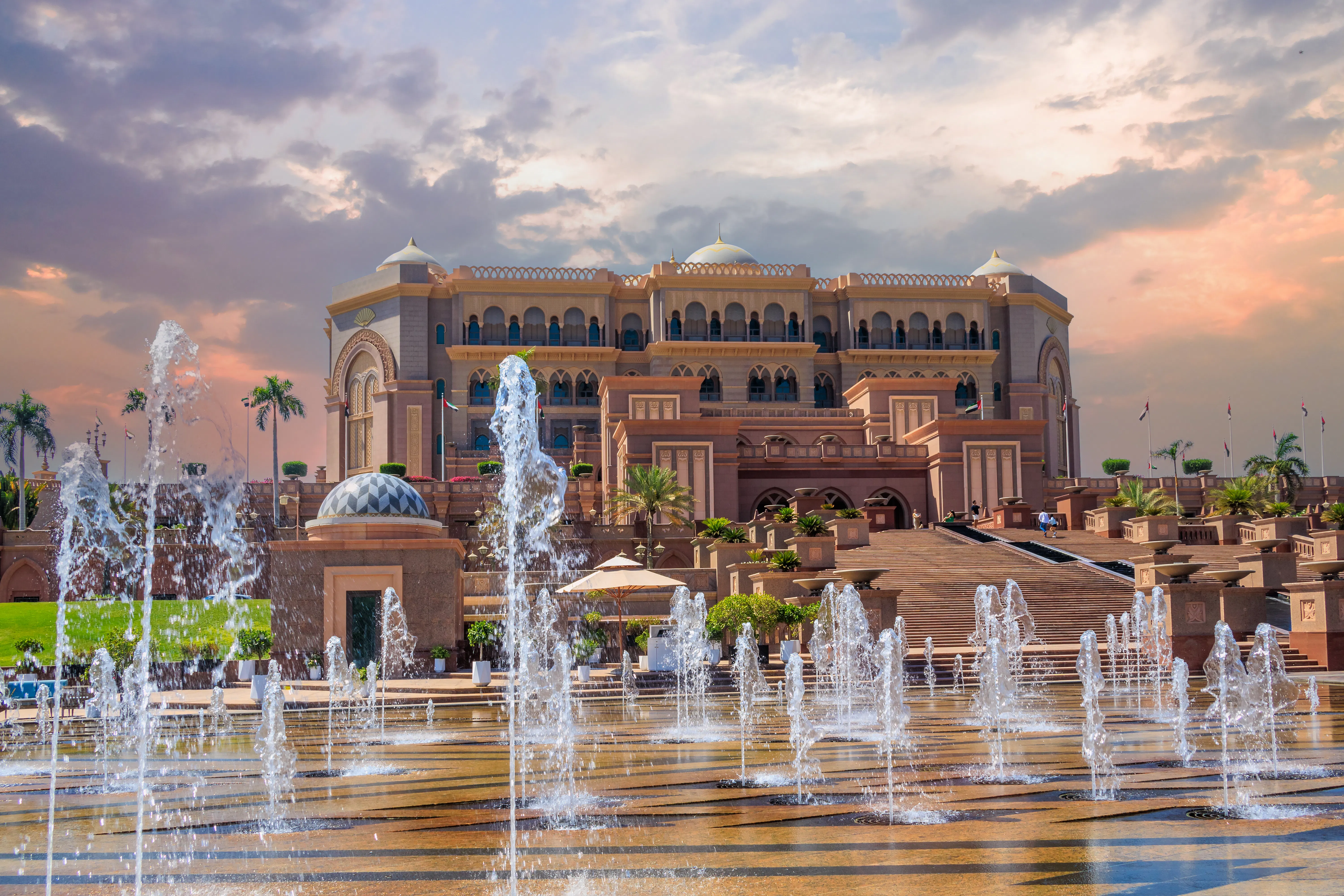 Enjoy afternoon tea at Emirates Palace