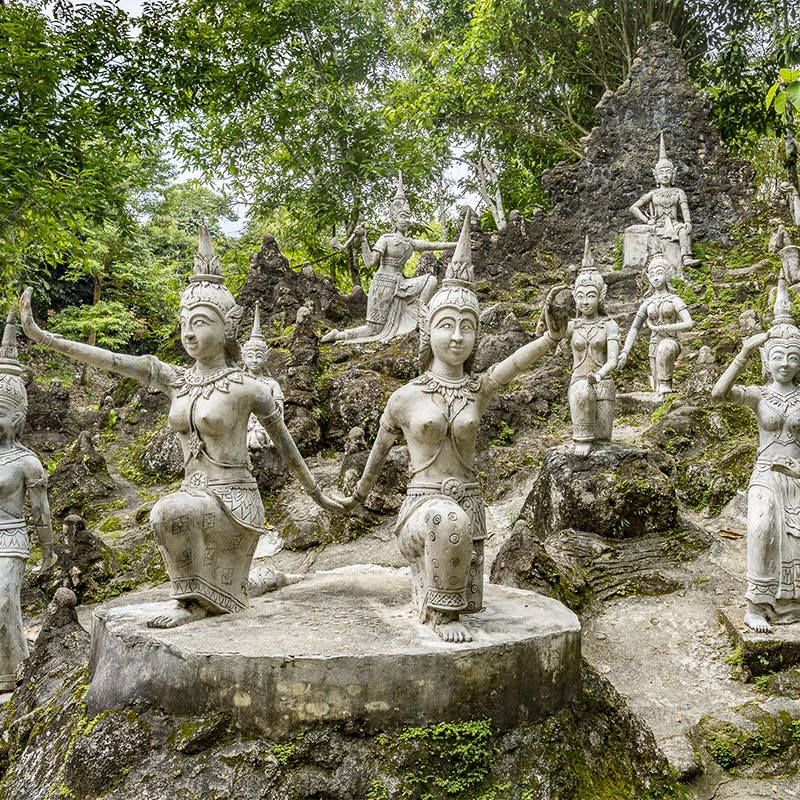 secret buddha garden