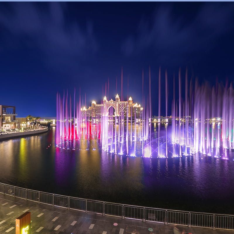 The Pointe Fountain Show, Palm Jumeirah